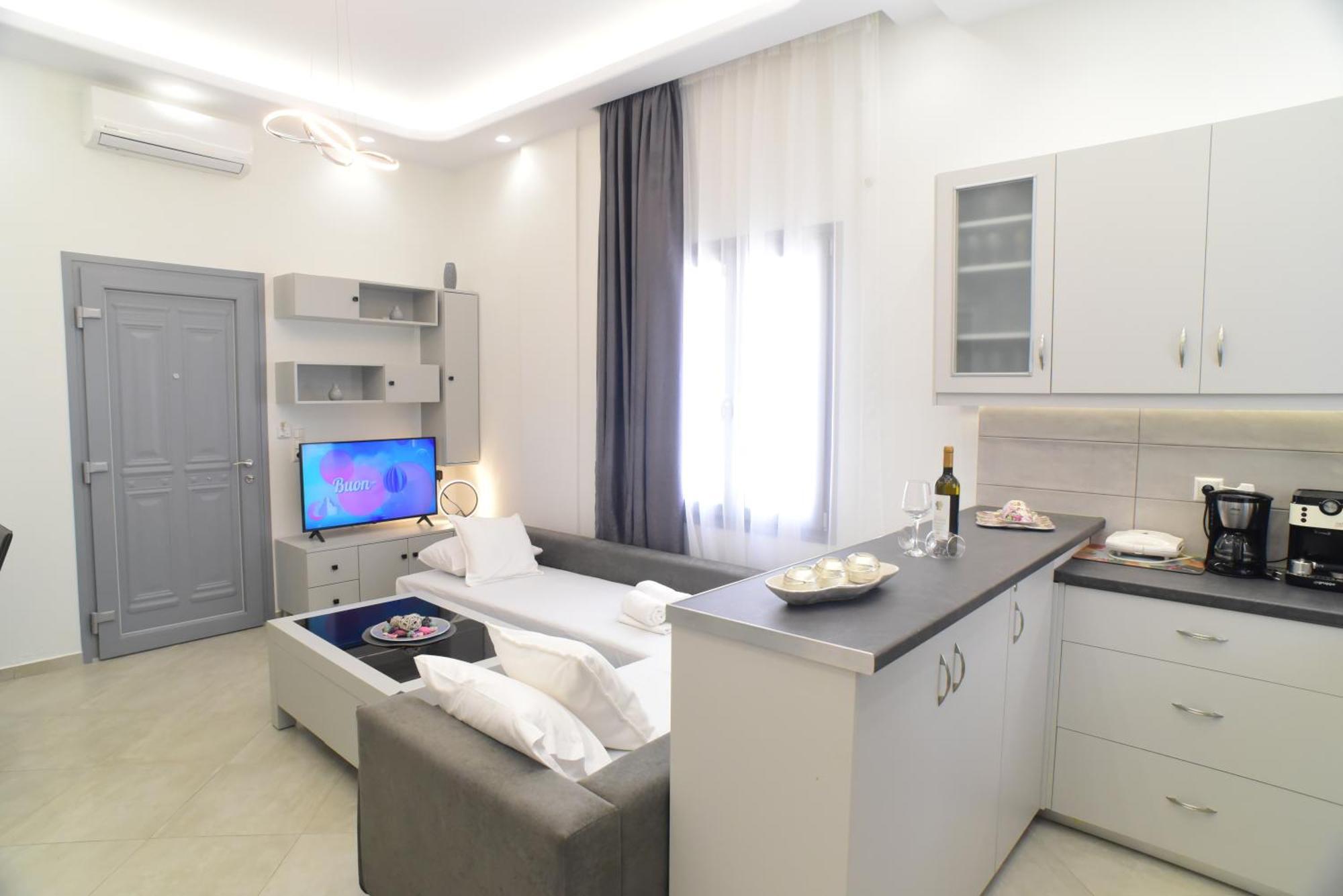 Apartment In The Centre For 4 People Naxos City ภายนอก รูปภาพ